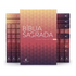 Kit Bíblia Prisma Coral | ACF | Letra Normal | Brochura 10un