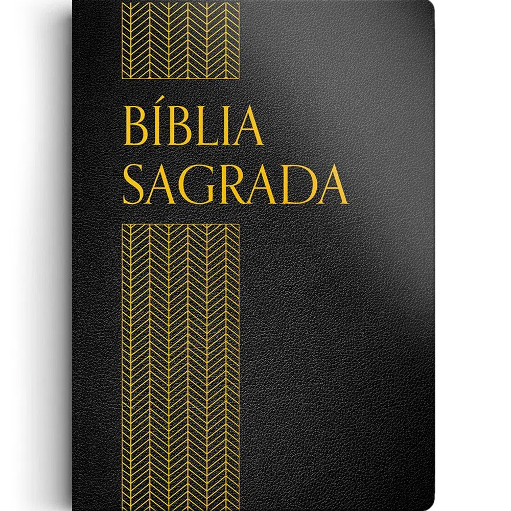 Capa de Bíblia Sagrada | ACF | Letra Normal | Capa Luxo Preta — item do Kit Bíblia Sagrada | ACF | Letra Normal | Capa Luxo Preta + Corra Com Os Cavalos | Eugene H. Peterson | Edição Comemorativa