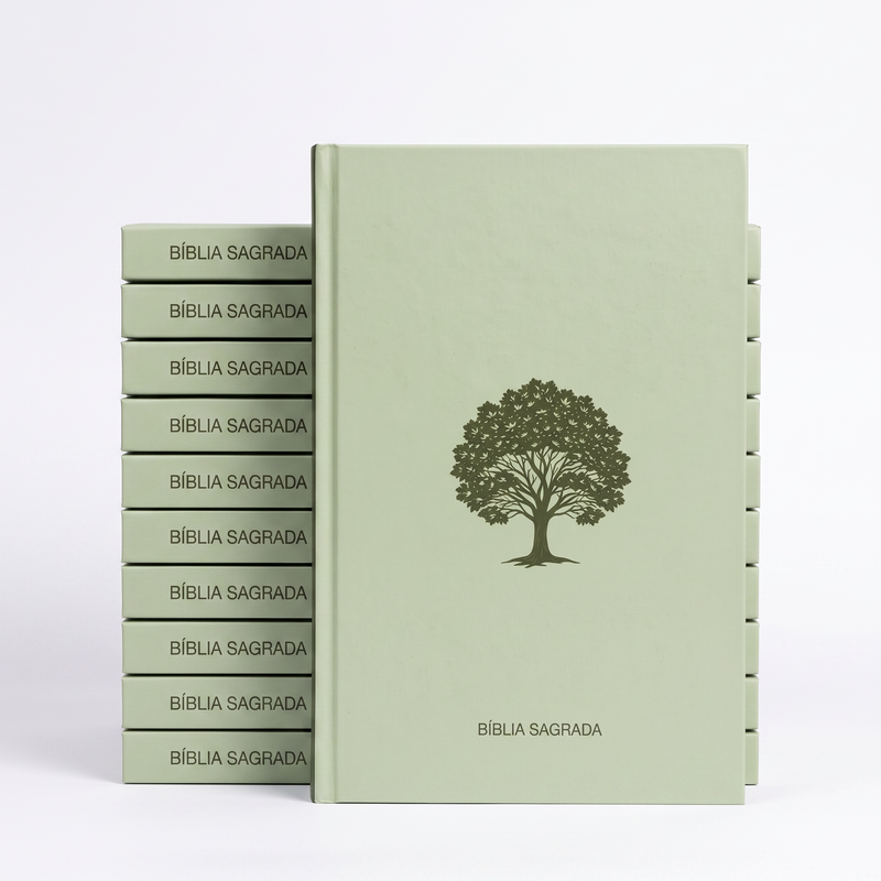 Kit Bíblia Sagrada Árvore | NVI | Capa Brochura