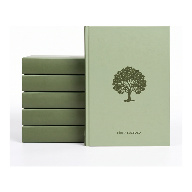 Kit Bíblia Sagrada Árvore | NVI | Capa Brochura 5un