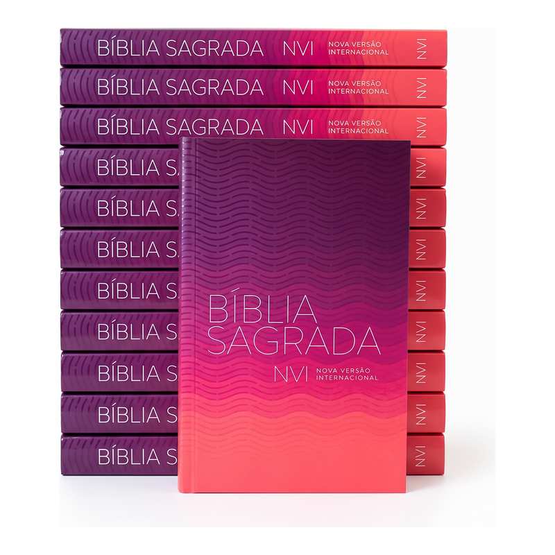 Kit Bíblia Sagrada Capa Pop | NVI | Leitura Perfeita | Brochura 10un