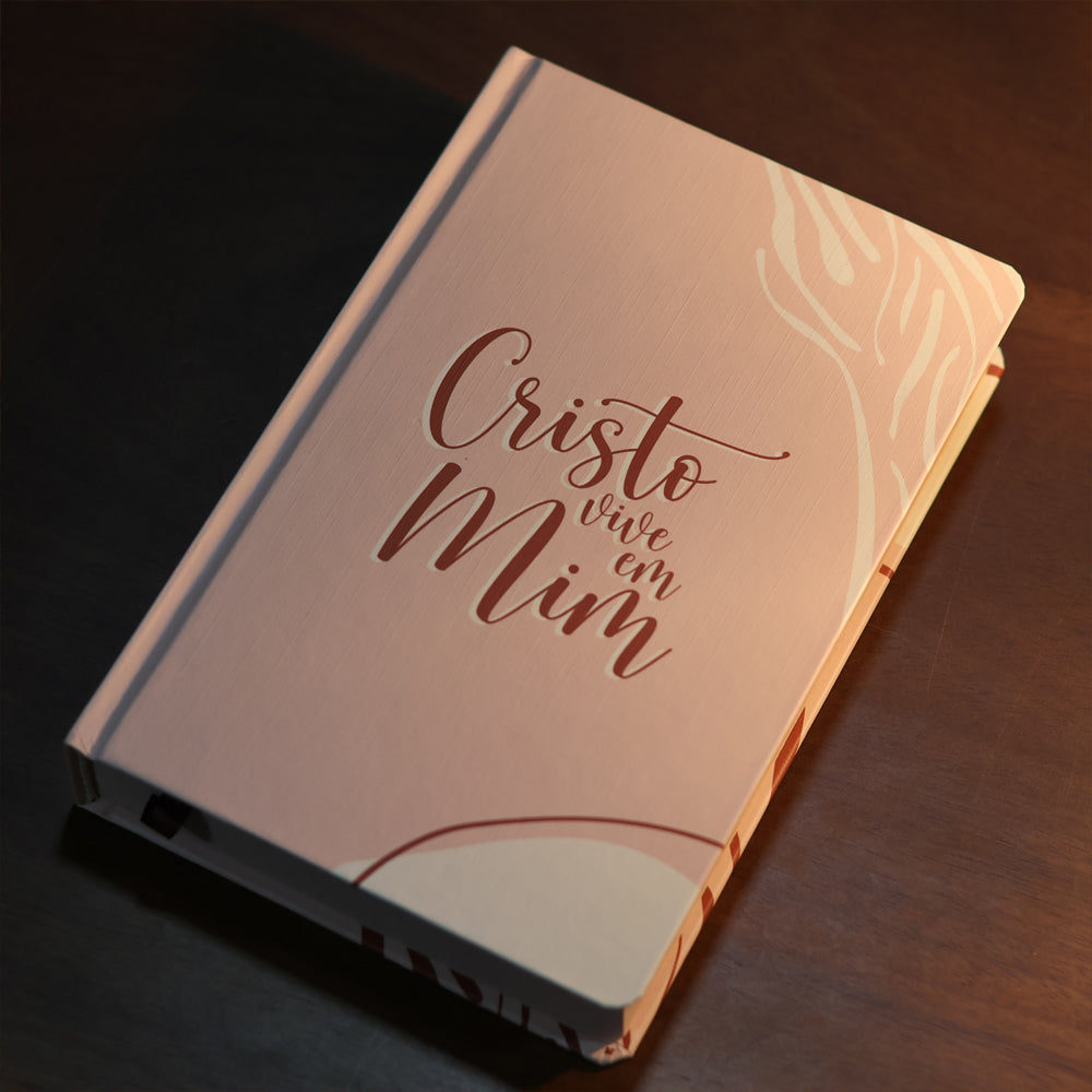 Capa de Bíblia Sagrada Cristo Vive Em Mim | NVI | Letra Normal | Capa Dura — item do Kit Bíblia Sagrada Cristo Vive Em Mim | NVI | Letra Normal | Capa Dura 5un · foto 3