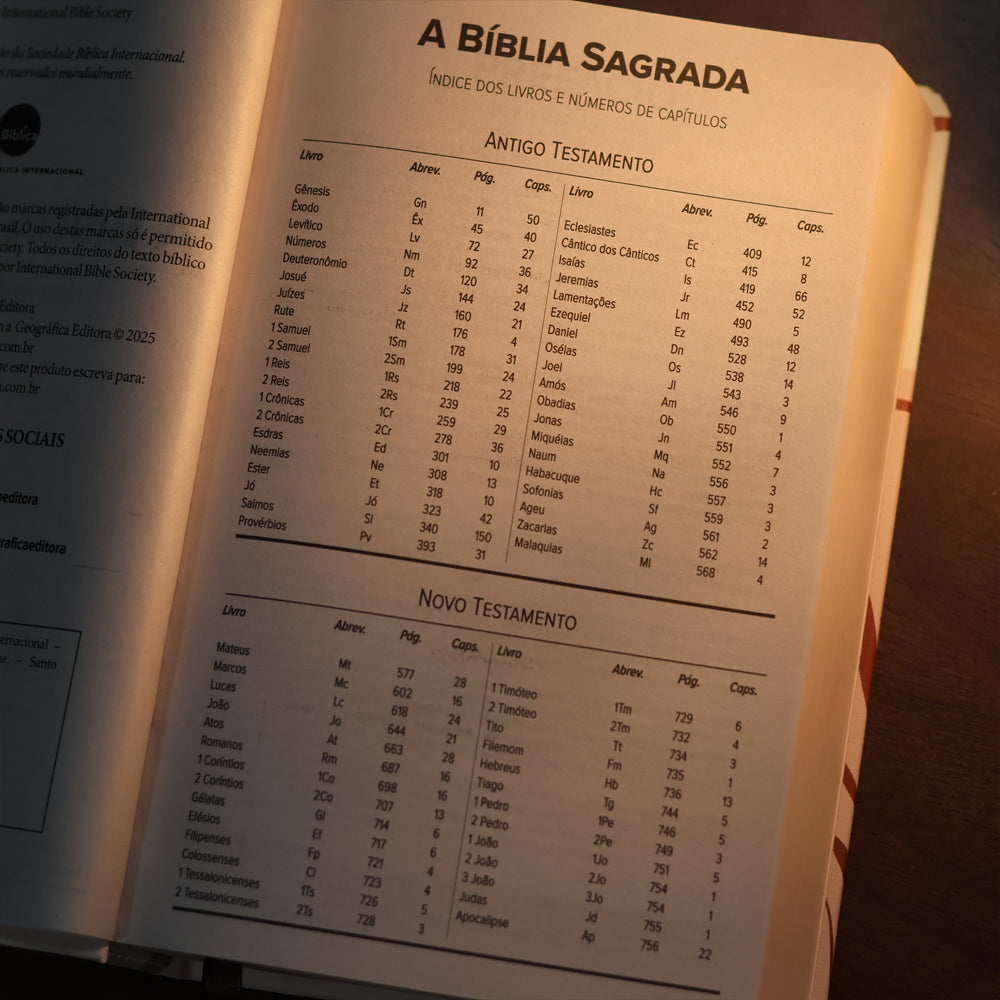 Capa de Bíblia Sagrada Cristo Vive Em Mim | NVI | Letra Normal | Capa Dura — item do Kit Bíblia Sagrada Cristo Vive Em Mim | NVI | Letra Normal | Capa Dura 5un · foto 7