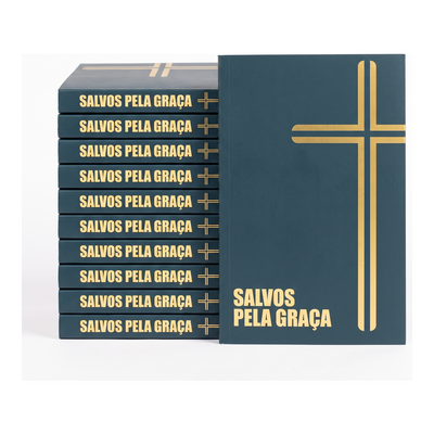 Kit Bíblia Sagrada Cruz | NVI | Capa Brochura Verde 10un