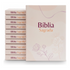 Kit Bíblia Sagrada Flores | NVA | Capa Brochura 10un