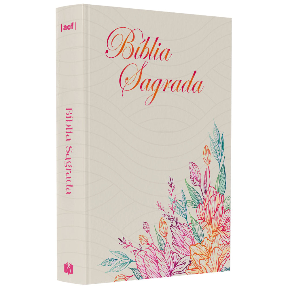Capa de Bíblia Sagrada Josué 1:9 | ACF |  Letra Normal | Capa Brochura — item do Kit Bíblia Sagrada Josué 1:9 | ACF | Letra Normal | Capa Brochura 10un