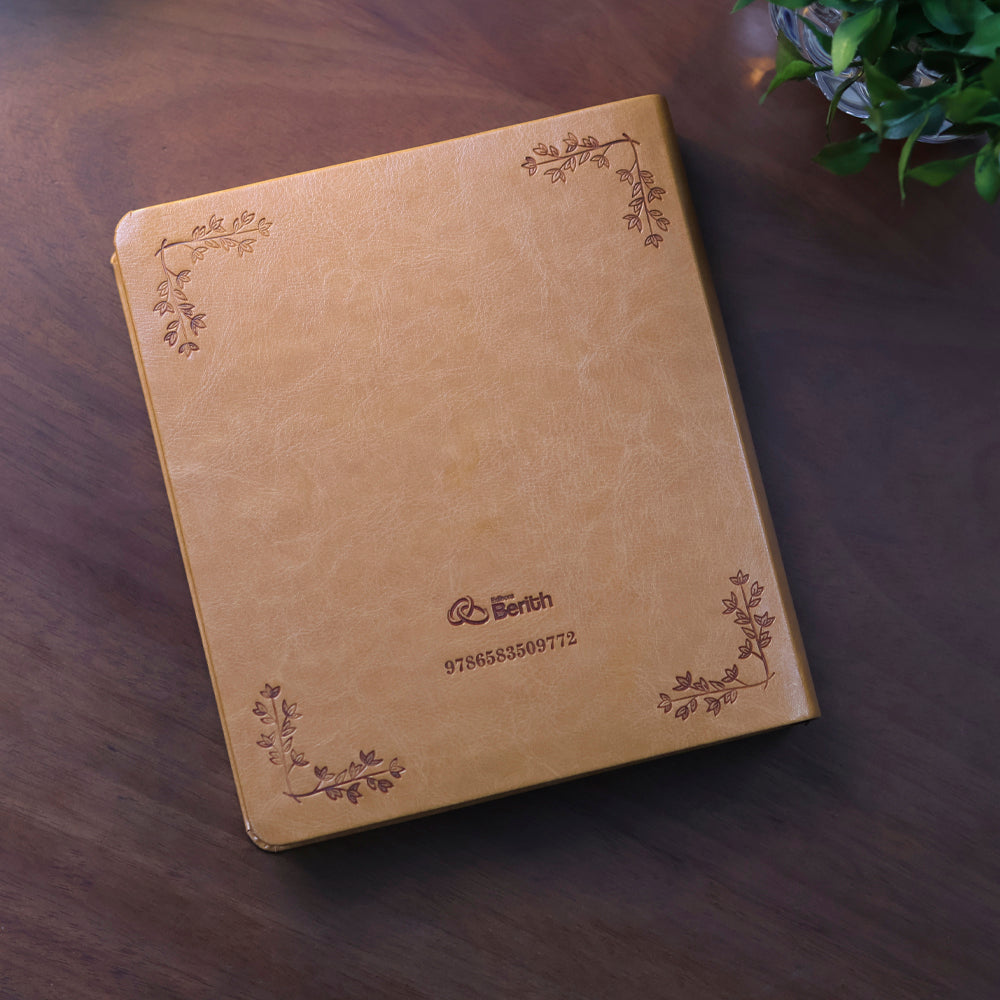 Capa de Bíblia Sagrada Leia e Anote Pássaros | NVI | Letra Grande | Capa Luxo Caramelo — item do Kit Bíblia Sagrada Leia e Anote Pássaros | NVI | Letra Grande | Capa Luxo Caramelo + Bíblia Slim NVT | Poder da Cruz | Capa Luxo Caramelo · foto 10