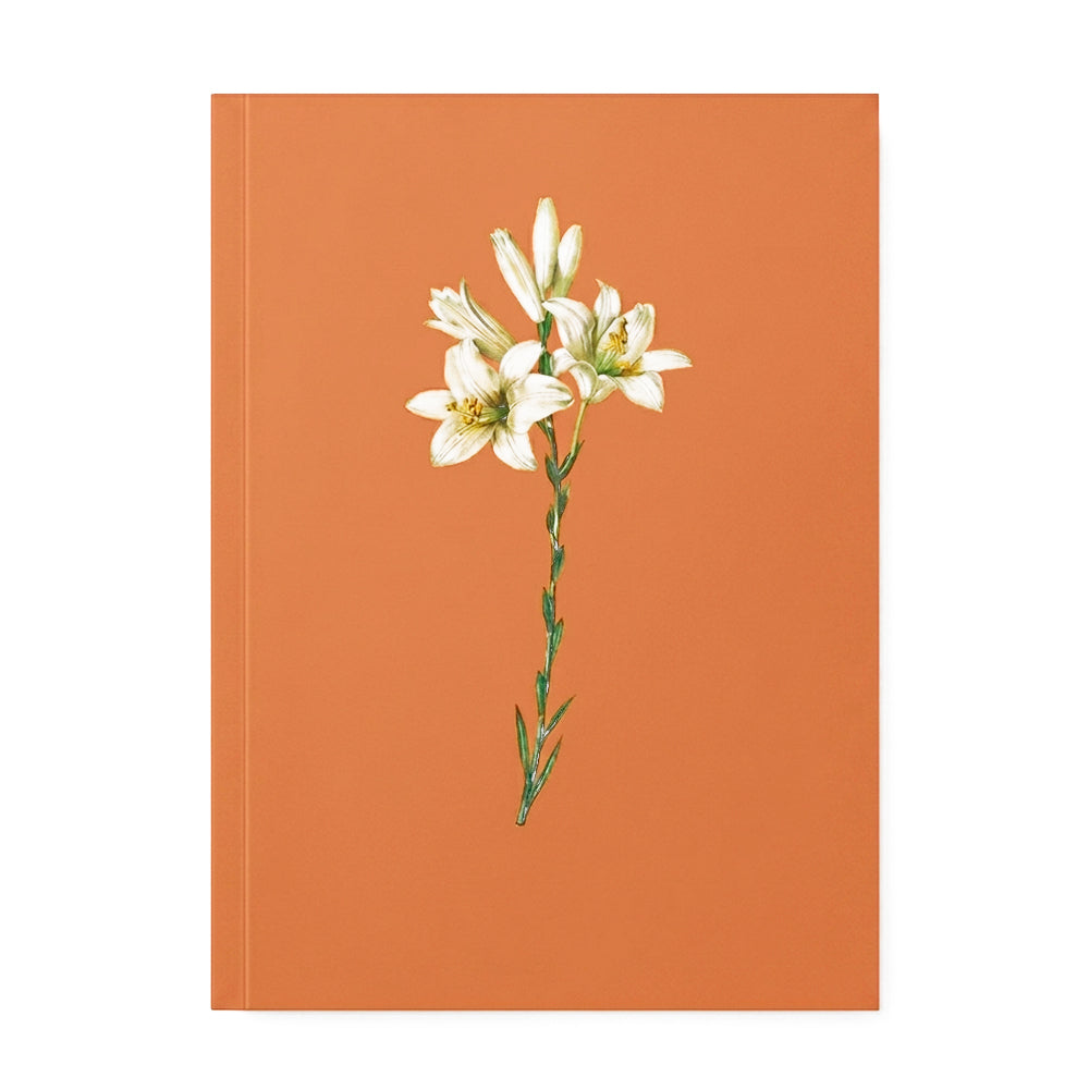 Capa de Bíblia Sagrada Lírios Laranja | NAA | Letra Normal | Capa Ilustrada — item do Kit Bíblia Sagrada Lírios Laranja | NAA | Letra Normal | Capa Ilustrada 10un