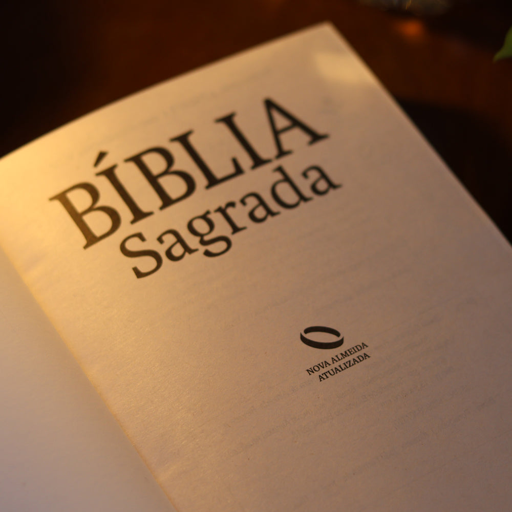 Capa de Bíblia Sagrada Lírios Laranja | NAA | Letra Normal | Capa Ilustrada — item do Kit Bíblia Sagrada Lírios Laranja | NAA | Letra Normal | Capa Ilustrada 10un · foto 5