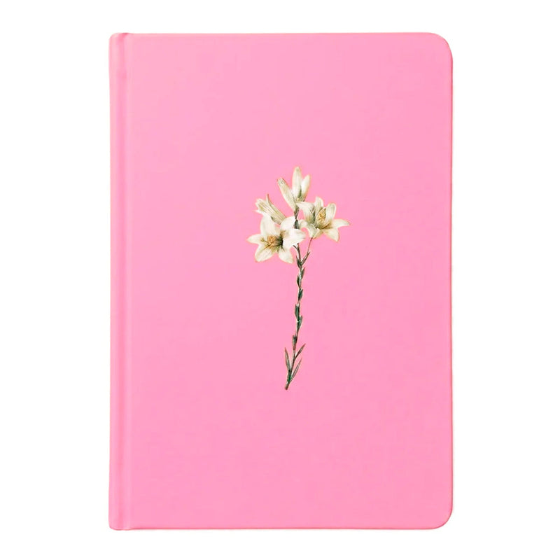 Capa de Bíblia Sagrada Lírios Rosa | NVI | Letra Maior | Capa Dura — item do Kit Bíblia Sagrada Lírios Rosa | NVI | Letra Maior | Capa Dura + Mulheres Improváveis | Viviane Martinello
