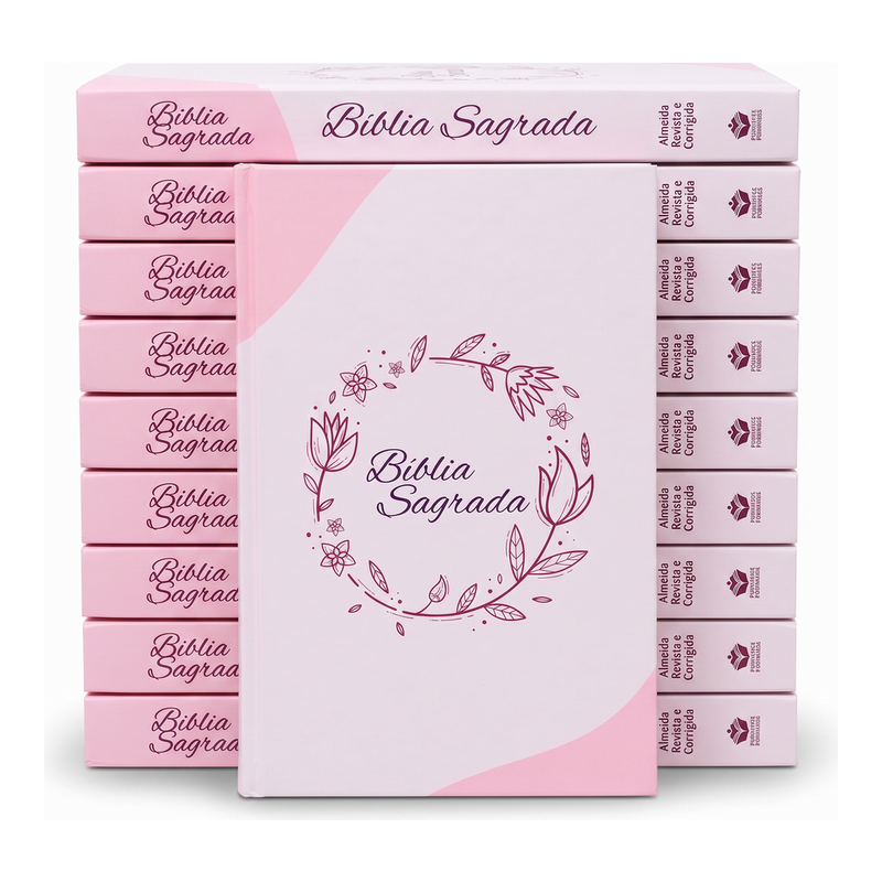 Kit Bíblia Sagrada Mulher de Valor | NVI | Capa Brochura 10un