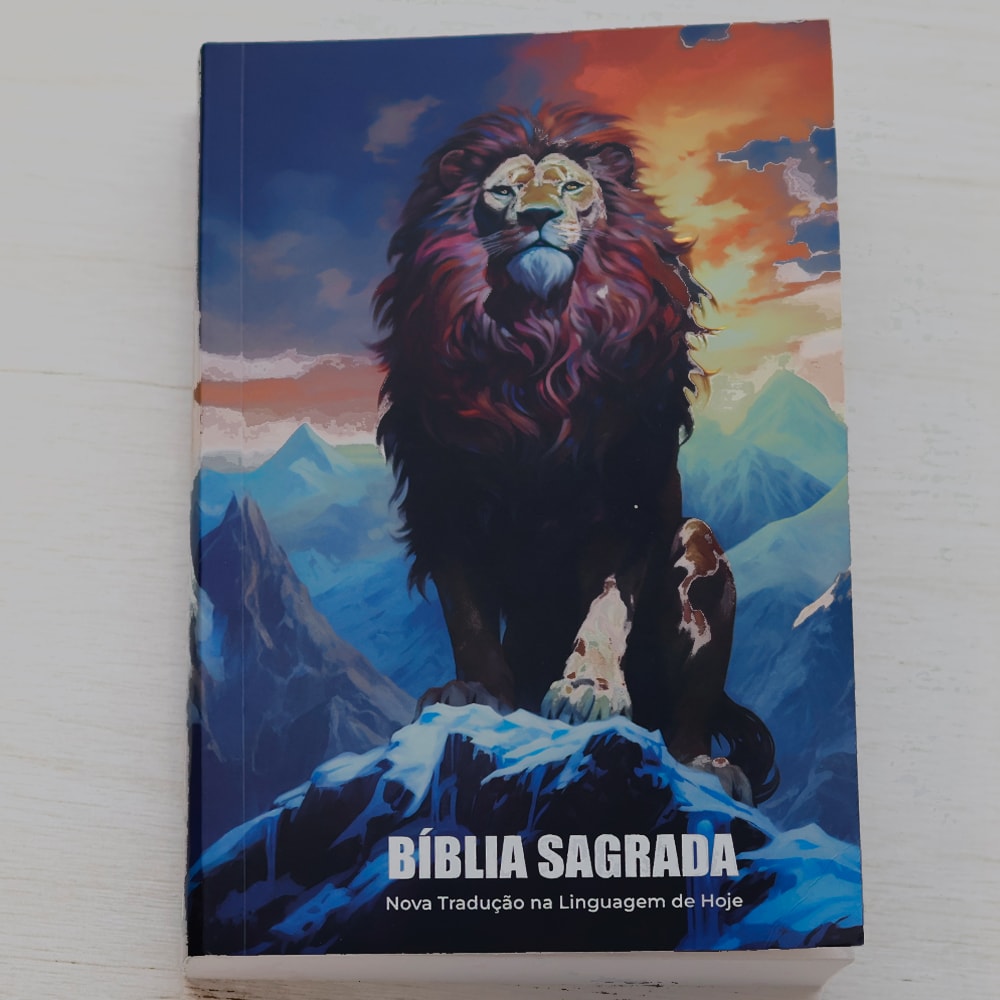 Capa de Bíblia Sagrada | NTLH | Raiz de Davi | Brochura — item do Kit Bíblia Sagrada | NTLH | Raiz de Davi | Brochura 5un · foto 2