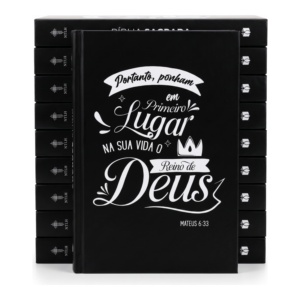 Kit Bíblia Sagrada | NTLH | Reino de Deus | Brochura 10un