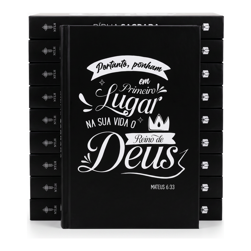 Kit Bíblia Sagrada | NTLH | Reino de Deus | Brochura 10un
