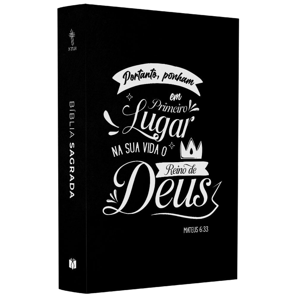 Capa de Bíblia Sagrada | NTLH | Reino de Deus | Brochura — item do Kit Bíblia Sagrada | NTLH | Reino de Deus | Brochura 10un
