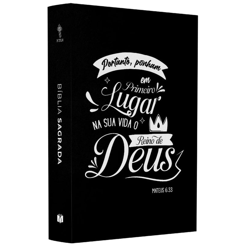 Capa de Bíblia Sagrada | NTLH | Reino de Deus | Brochura — item do Kit Bíblia Sagrada | NTLH | Reino de Deus | Brochura 10un