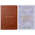 Kit Bíblia Sagrada | NVI | Leitura Perfeita | Couro Soft Marrom | Com Índice + Devocional Ore ao Espírito Santo | Domingos Jardim