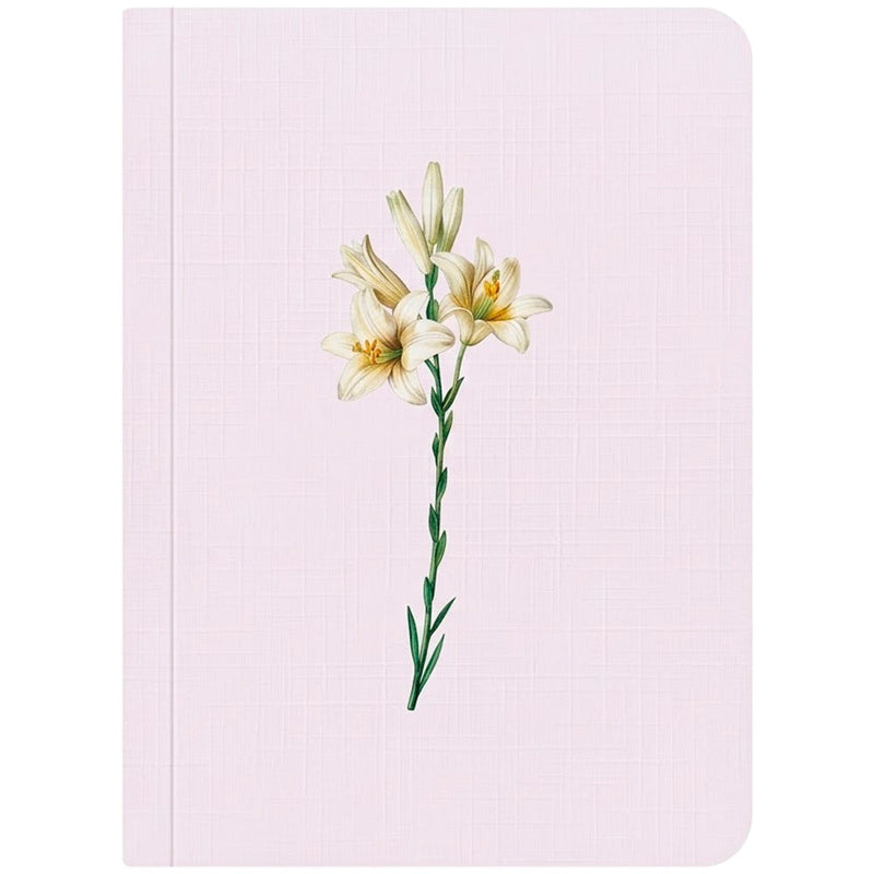 Capa de Bíblia Sagrada Pequena | ARC | Capa Brochura Lírios Lilás — item do Kit Bíblia Sagrada Pequena | ARC | Capa Brochura Lírios Lilás 10un