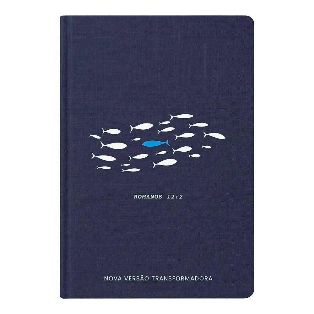 Capa de Bíblia Sagrada Slim Correnteza | NVT | Capa Dura — item do Kit Bíblia Sagrada Slim Correnteza | NVT | Capa Dura 10un