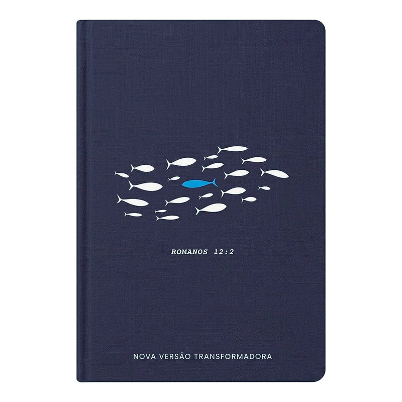 Capa de Bíblia Sagrada Slim Correnteza | NVT | Capa Dura — item do Kit Bíblia Sagrada Slim Correnteza | NVT | Capa Dura 10un