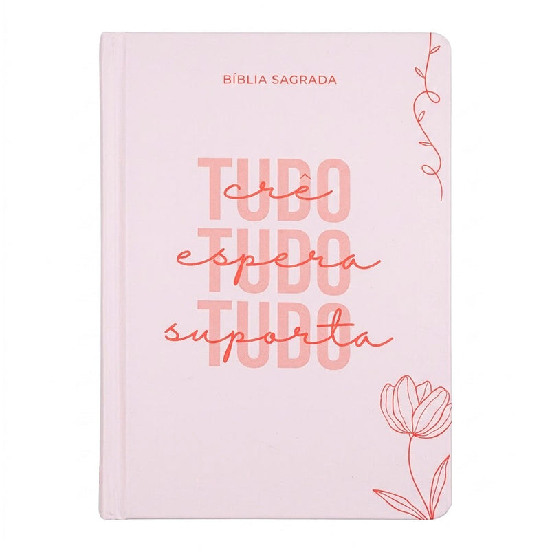 Capa de Bíblia Sagrada Slim Tudo Crê | NVT | Capa Dura — item do Kit Bíblia Sagrada Slim Tudo Crê | NVT | Capa Dura 10un