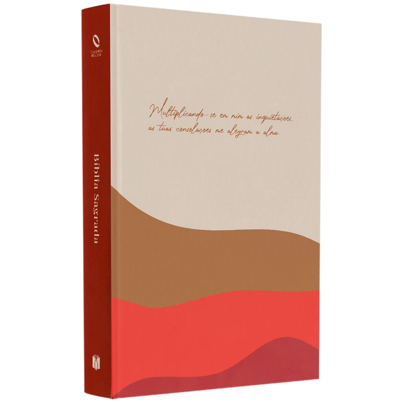 Capa de Bíblia Sagrada Tuas Consolações | NAA | Letra Normal | Capa Dura — item do Kit Bíblia Sagrada Tuas Consolações | NAA | Letra Normal | Capa Dura 10un