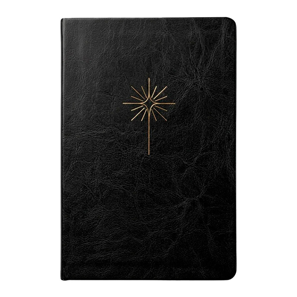 Capa de Bíblia Slim Filament | NVT | Letra Grande | Capa Couro Sintético Preto — item do Kit Bíblia Slim Filament | NVT | Letra Grande | Capa Couro Sintético Preto + Caderno Moleskine | Com Pauta | Ide Por Todo o Mundo