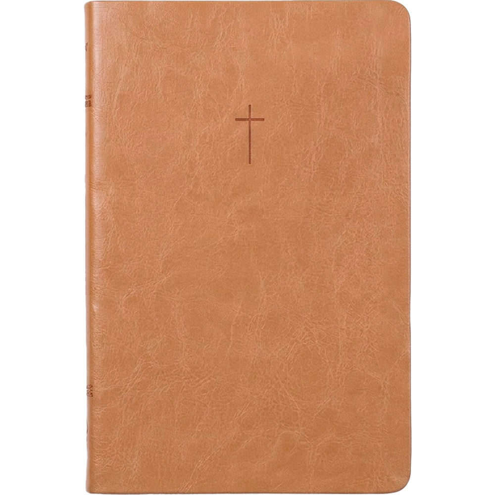 Capa de Bíblia Slim NVI | Poder da Cruz | Capa Luxo Caramelo — item do Kit Bíblia Slim NVI | Poder da Cruz | Capa Luxo Caramelo + Grátis O Livro de Enoque