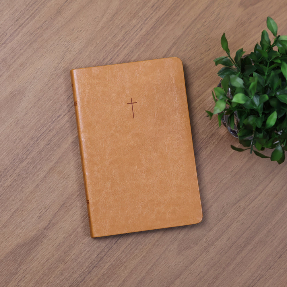 Capa de Bíblia Slim NVI | Poder da Cruz | Capa Luxo Caramelo — item do Kit Bíblia Slim NVI | Poder da Cruz | Capa Luxo Caramelo + Grátis O Livro de Enoque · foto 3