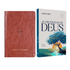 Kit Bíblia Slim NVT | Poder da Cruz | Capa Luxo Marrom + Devocional As Promessas de Deus | Carlito Paes
