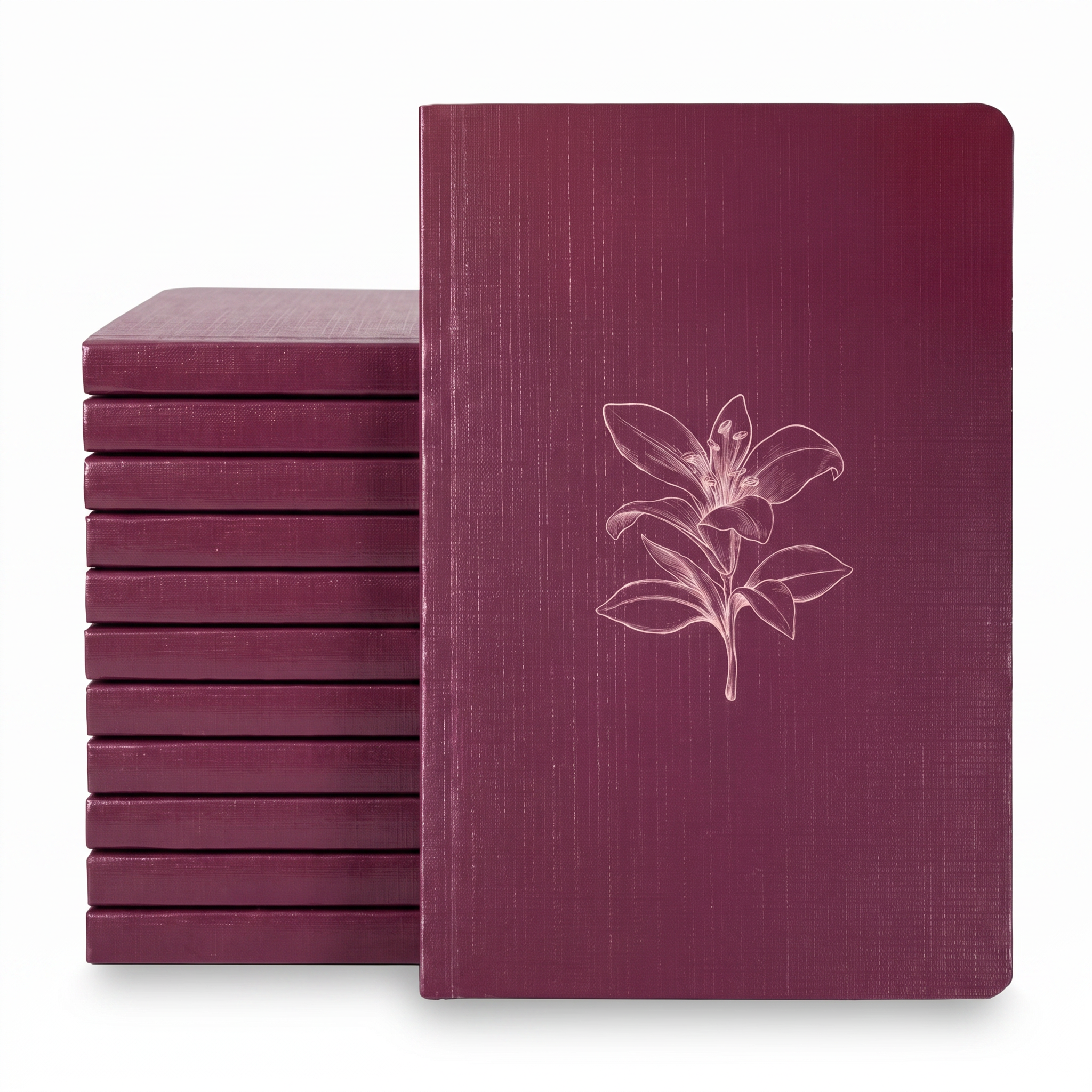 Kit Bloco de Anotações Feminina | Capa Brochura 10un