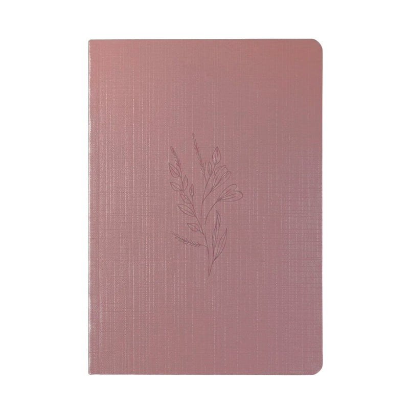 Capa de Bloco de Anotações Flor Minimalista | Capa Brochura — item do Kit Bloco de Anotações Flor Minimalista | Capa Brochura 10un