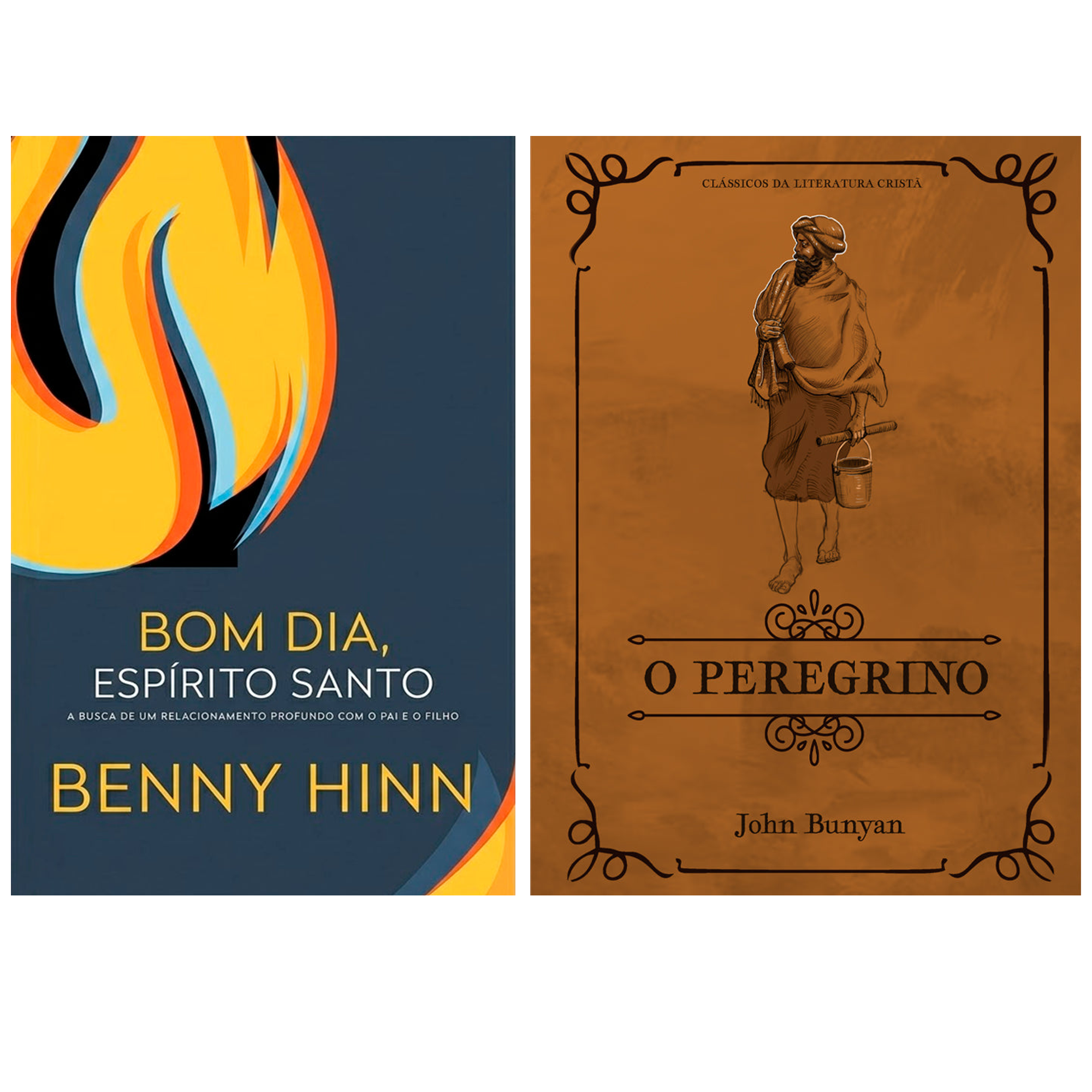 Kit Bom dia Espírito Santo | Benny Hinn + O Peregrino | Clássicos da Literatura | John Bunyan