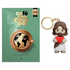 Kit Café Com Deus Pai 2027 | Júnior Rostirola | Capa Brochura + Chaveiro Articulado 3D | Jesus
