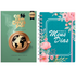 Kit Café Com Deus Pai 2027 | Júnior Rostirola | Capa Brochura + Planner Contando os Meus Dias | Capa Verde Floral