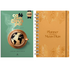Kit Café Com Deus Pai 2027 | Júnior Rostirola | Capa Brochura + Planner Contando os Meus Dias | Capa Dourada Floral