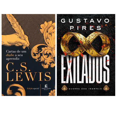 Kit Cartas de um Diabo a Seu Aprendiz | C. S. Lewis + Exilados | Gustavo Pires