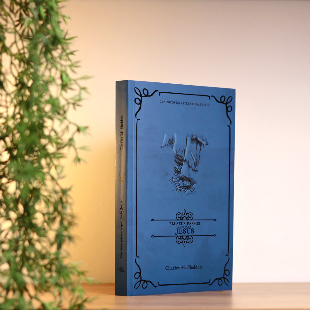 Capa de Em Seus Passos o que Faria Jesus | Clássicos da Literatura | Charles M. Sheldon — item do Kit Cartas de um Diabo a Seu Aprendiz | C. S. Lewis + O Peregrino | John Bunyan + Em Seus Passos o que Faria Jesus | Charles M. Sheldon · foto 2