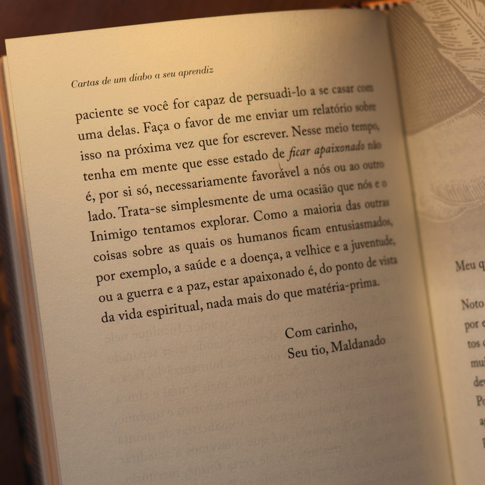 Capa de Cartas de um Diabo a Seu Aprendiz | C. S. Lewis — item do Kit Cartas de um Diabo a Seu Aprendiz + Cristianismo Puro e Simples + A Abolição do Homem | C. S. Lewis | Capa Dura · foto 6