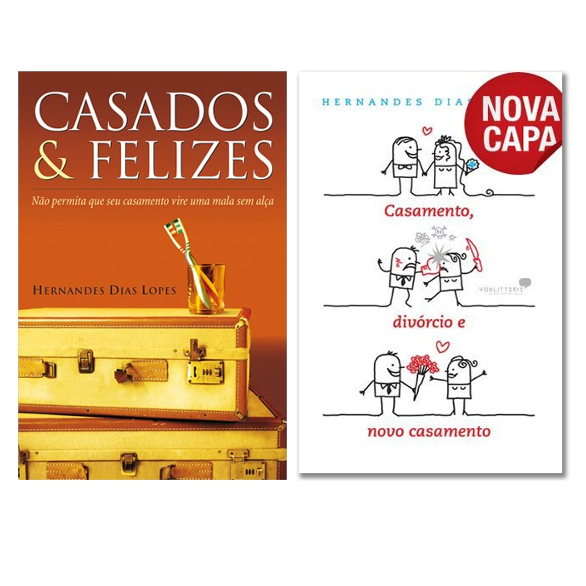 Kit Casados e Felizes + Casamento, Divórcio e Novo Casamento | Hernandes Dias Lopes