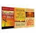 Kit com 3 livros de Benny Hinn, capas em vermelho, amarelo e bege, com temas religiosos. — Plenitude