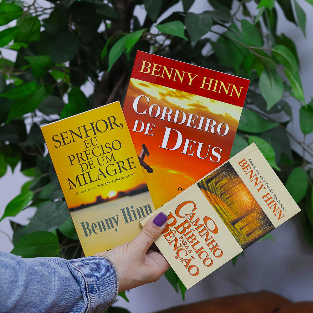 Kit com 3 Livros | Benny Hinn · foto 5