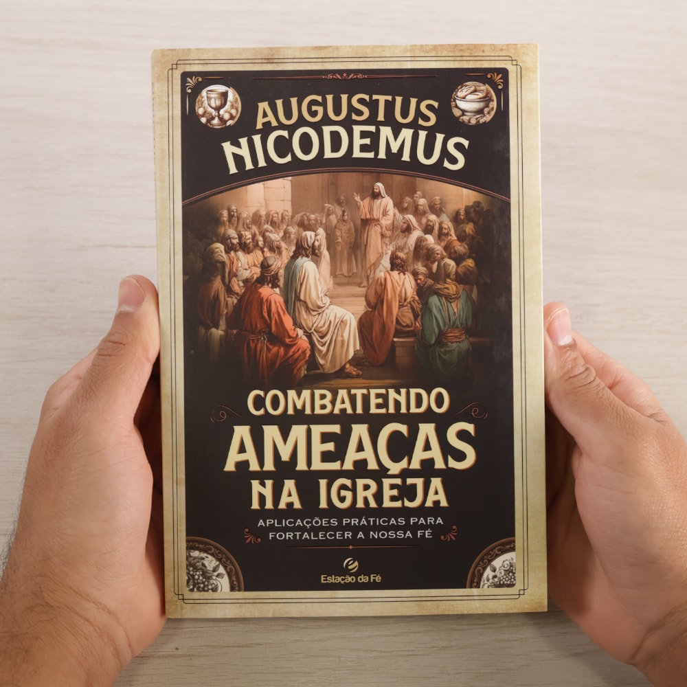 Capa de Combatendo Ameaças Na Igreja | Augusto Nicodemus — item do Kit Combatendo Ameaças na Igreja + Profetas: A Profecia na Bíblia e na Igreja | Augustus Nicodemus + Quando o Narcisismo Invade a Igreja | Chuck DeGroat · foto 2