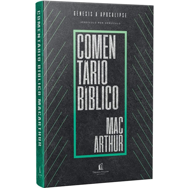 Capa de Comentário bíblico MacArthur | Gênesis a Apocalipse — item do Kit Comentário Bíblico MacArthur + Manual Bíblico MacArthur