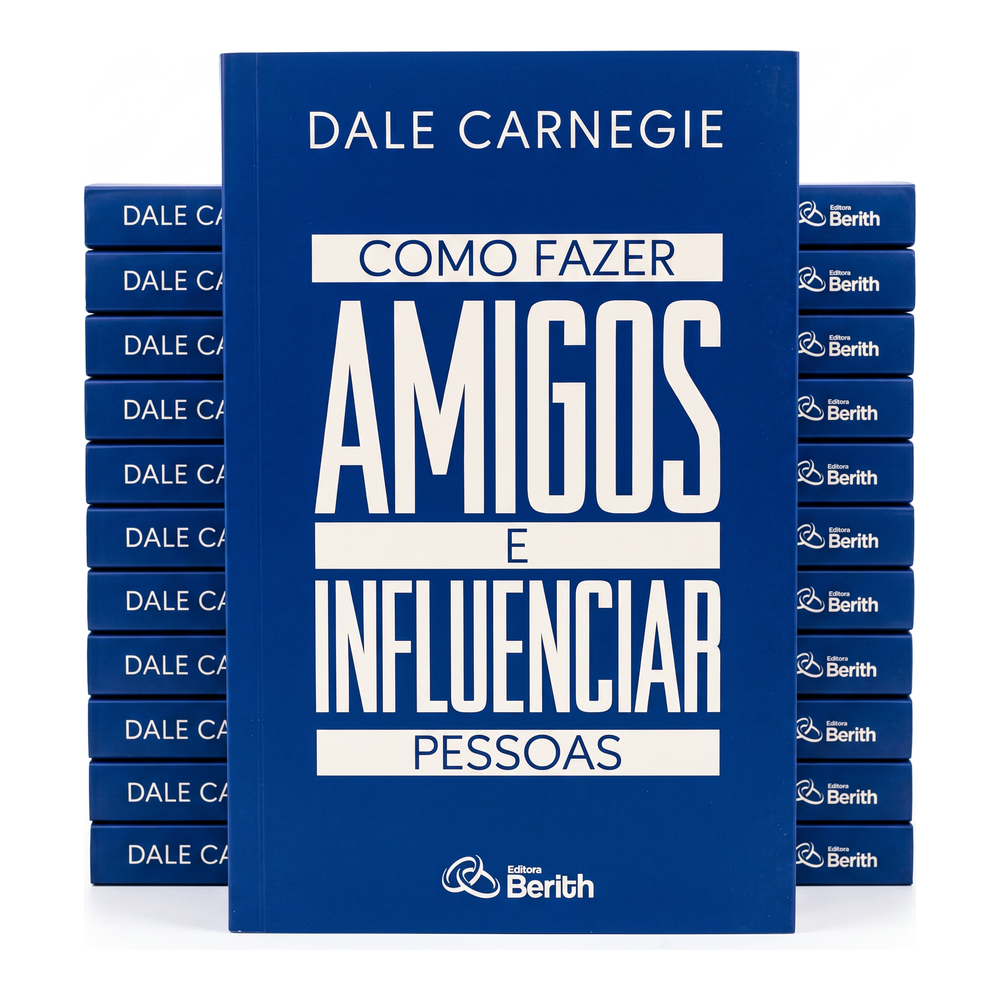 Kit Como Fazer Amigos e Influenciar Pessoas | Dale Carnegie 10un