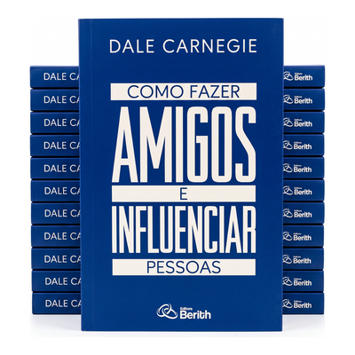 Kit Como Fazer Amigos e Influenciar Pessoas | Dale Carnegie 10un