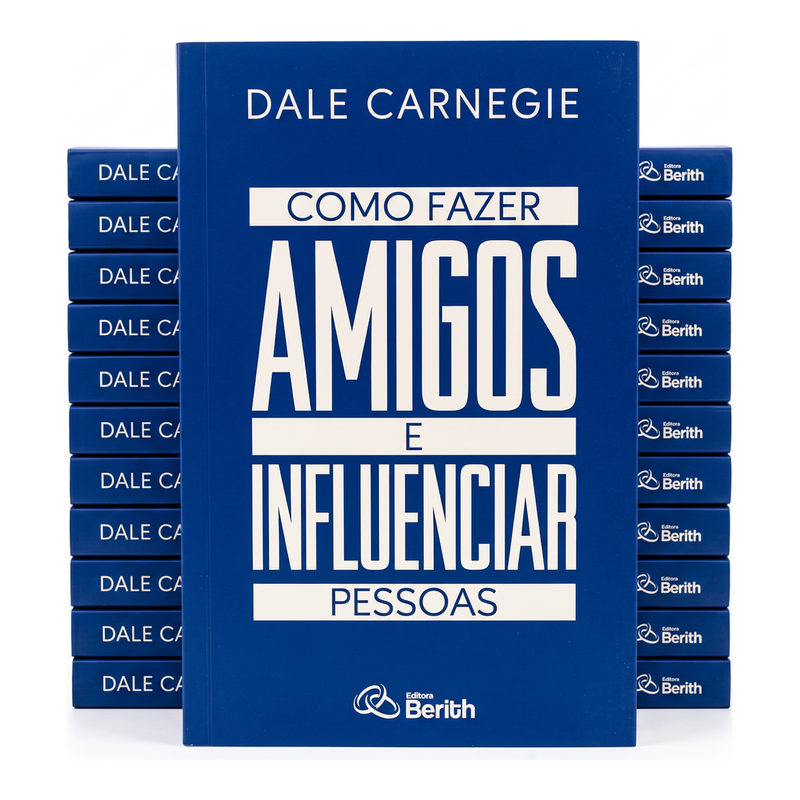 Kit Como Fazer Amigos e Influenciar Pessoas | Dale Carnegie 10un