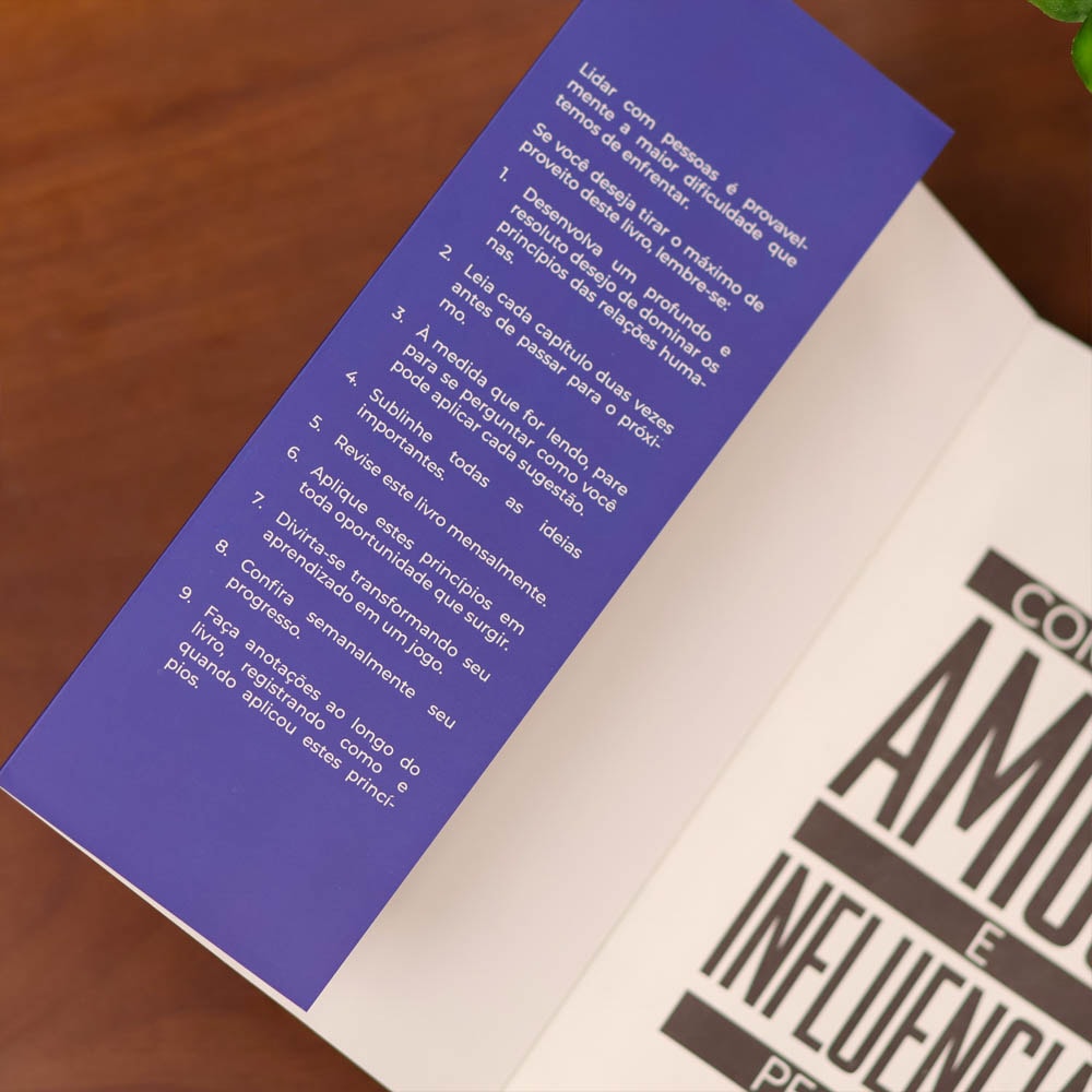 Capa de Como Fazer Amigos e Influenciar Pessoas | Dale Carnegie — item do Kit Como Fazer Amigos e Influenciar Pessoas | Dale Carnegie 10un · foto 5