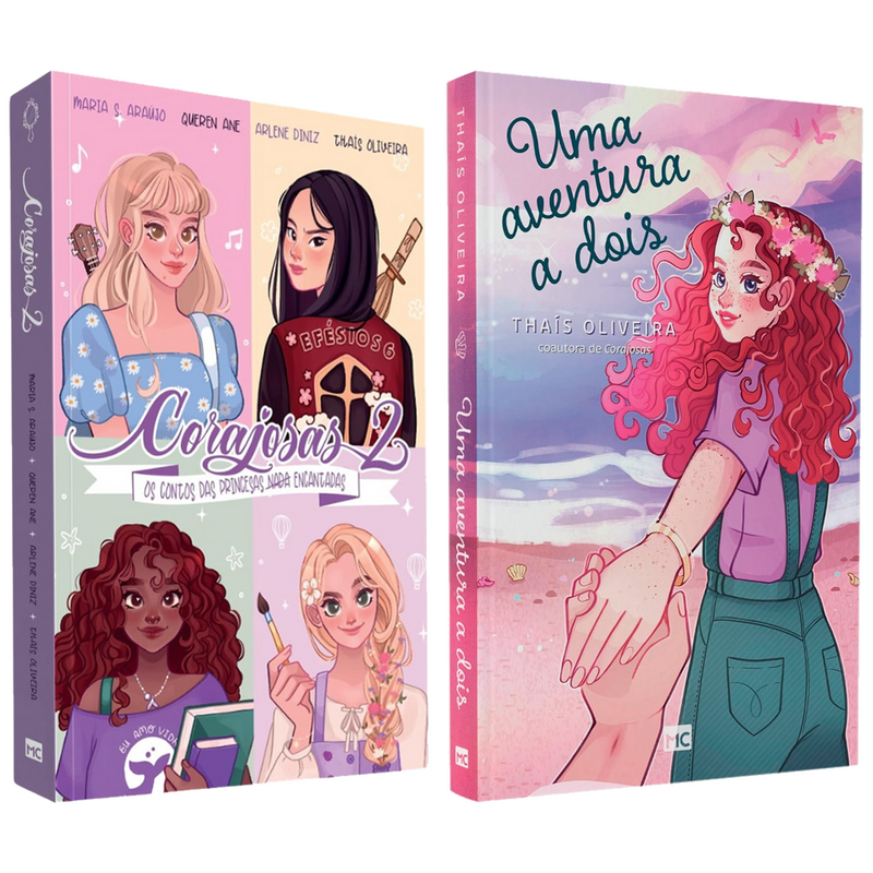 Kit Corajosas 2 | Os Contos das Princesas nada Encantadas + Uma Aventura a Dois | Thaís Oliveira