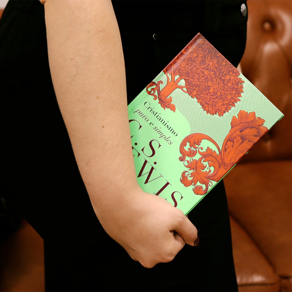Capa de Cristianismo Puro e Simples | C. S. Lewis — item do Kit Cristianismo Puro e Simples | C. S. Lewis + Devocional Ore ao Espírito Santo | Domingos Jardim · foto 6